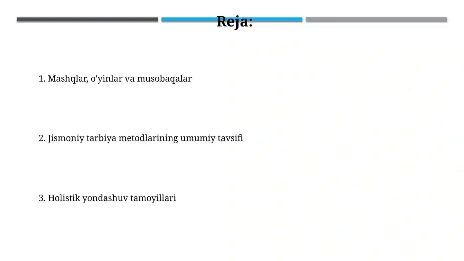 Jismoniy tarbiyaning bir butun konstruktiv mashq oyin va musobaqa metodlari 2