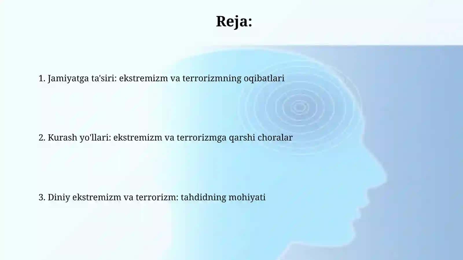 Diniy ekstremizm va terrorizm: tahdidning mohiyati 2