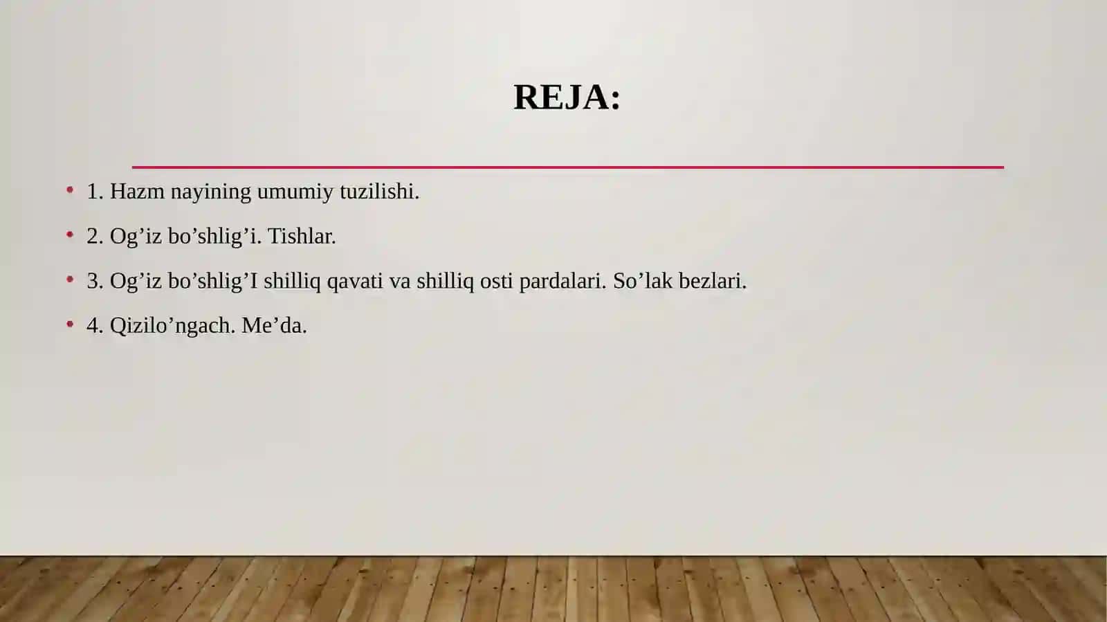 Ovqathazmqilishtizimi.Soʻlakbezlari.Me’da 2