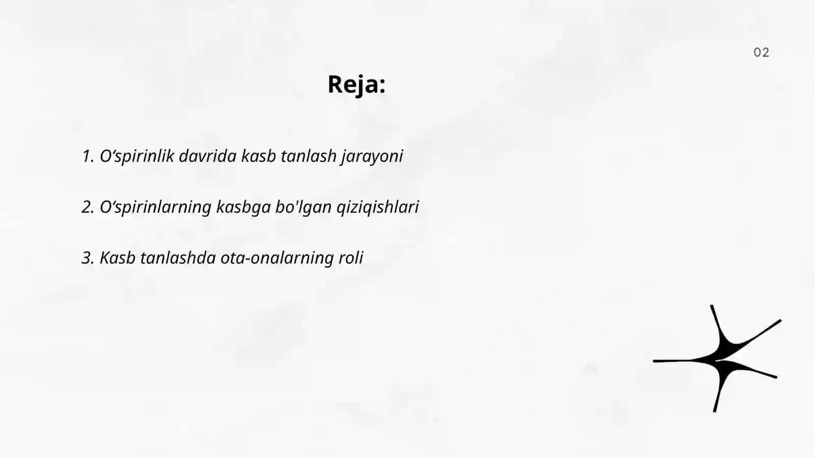 Oʻspirinlik davrda kasb tanlashga doir muammolar 2