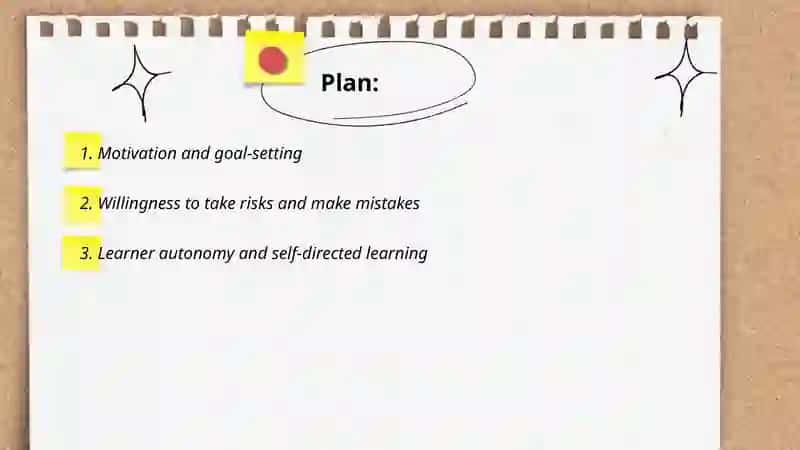 Characteristics of good language learners 2