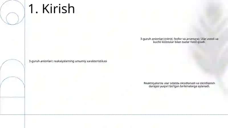 3-Guruh Anionlaring Sifat Reaksiyalari 2