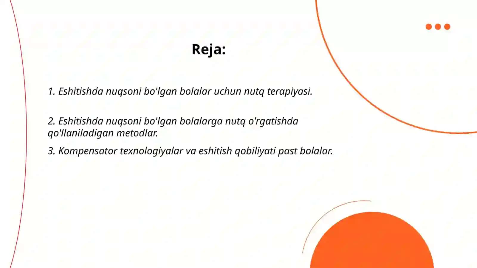 Eshitishda nuqsoni bolgan bolalar maktabida ogzaki nutqga orgatish 2