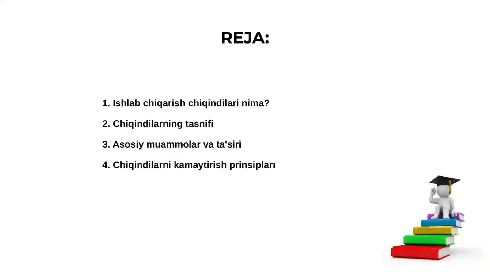 Ishlab chiqarish chiqindilarining asosiy prinsiplari 2