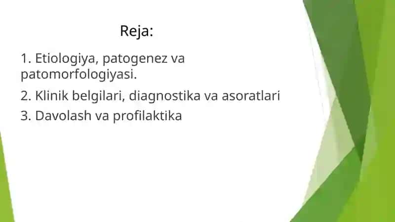 Oshqozon o’tkir yaralari va eroziyalari 2