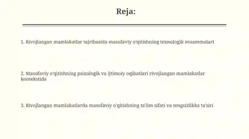 Masofaviy ta'limda baholash va monitoring tizimlari 2