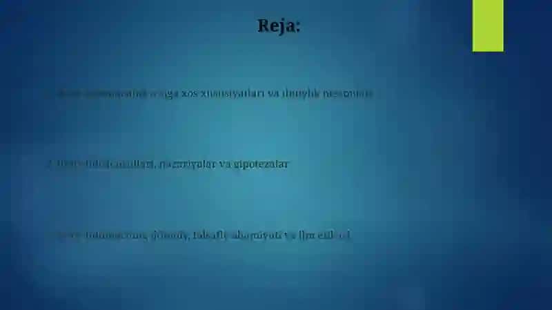 Ilmiy bilim va uning o'ziga xos xususiyatlari. Ilmiylik mezonlari 2