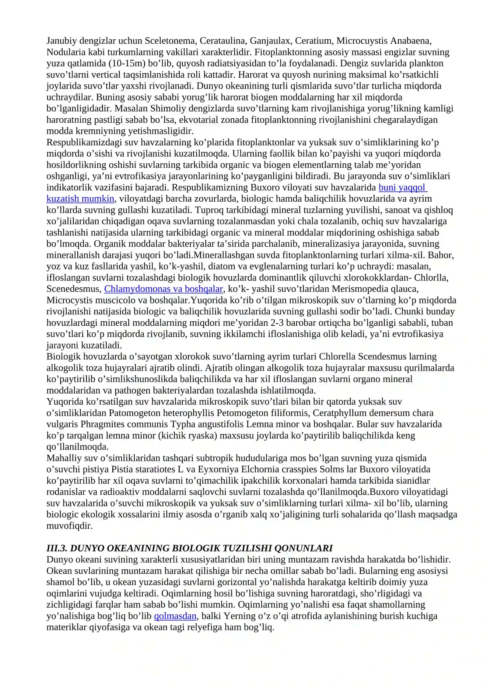 DUNYO OKEANINING ORGANIZMLARI 2