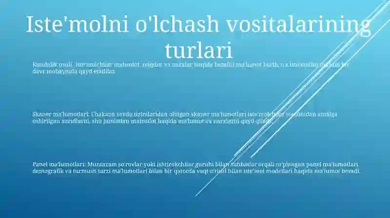 Sarf O'Lchash Vositalari 2