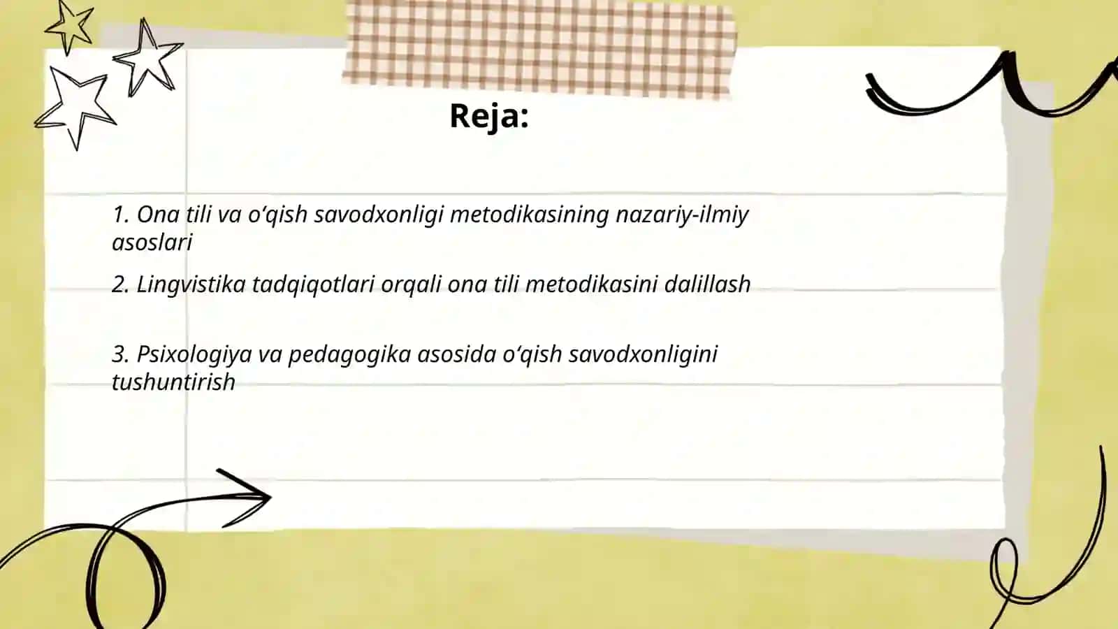 Ona tili va oʻqish savodxonligi metodikasining ilmiy asoslari 2