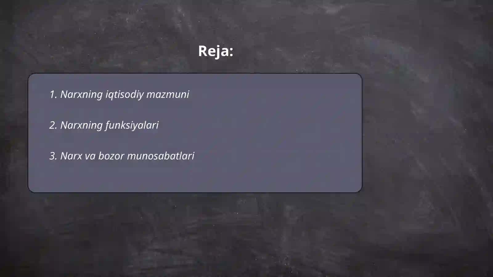 Narxning mazmuni va narx turlari 2