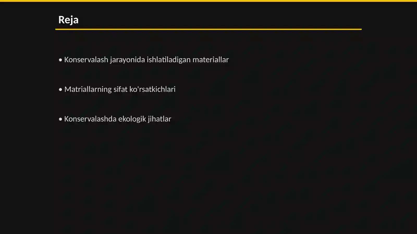 Konservalashda qoʻllaniladigan matriallar 2