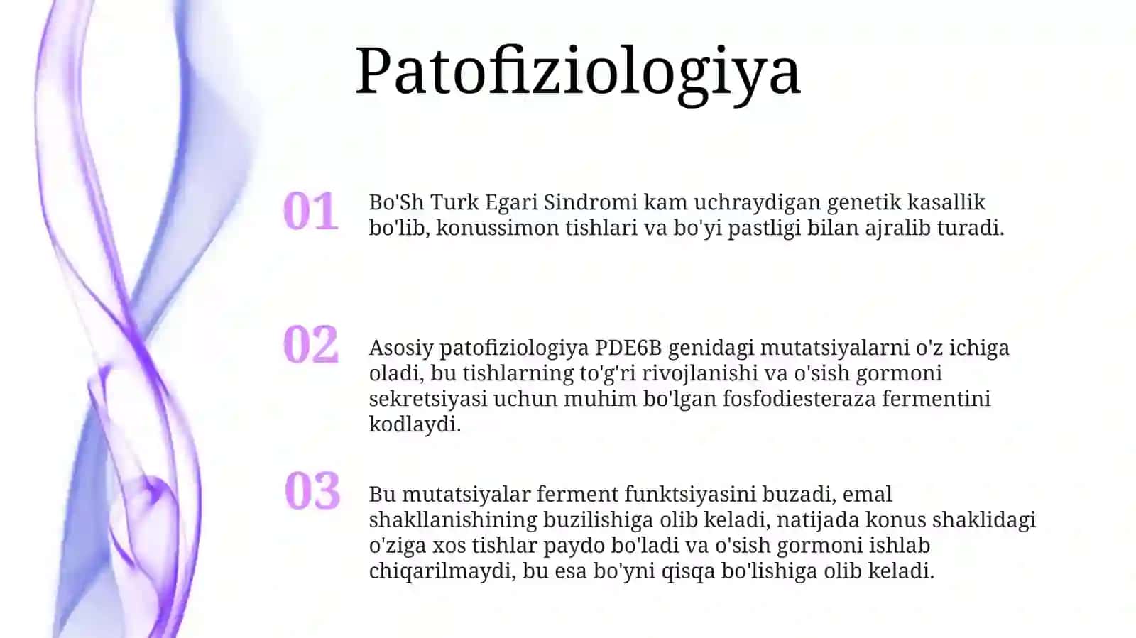 Bo'Sh Turk Egari Sindromi 2