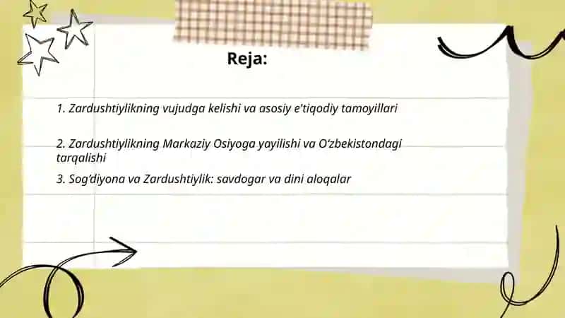 Zardushtiylik dini va uning O‘zbekiston tarixidagi o‘rni 2
