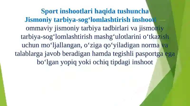 QADIMGI DUNYO, O’RTA ASR VA YANGI DAVR SPORT INSHOOTLARI  HAQIDA QISQACHA TARIHIY MA’LUMOT 2