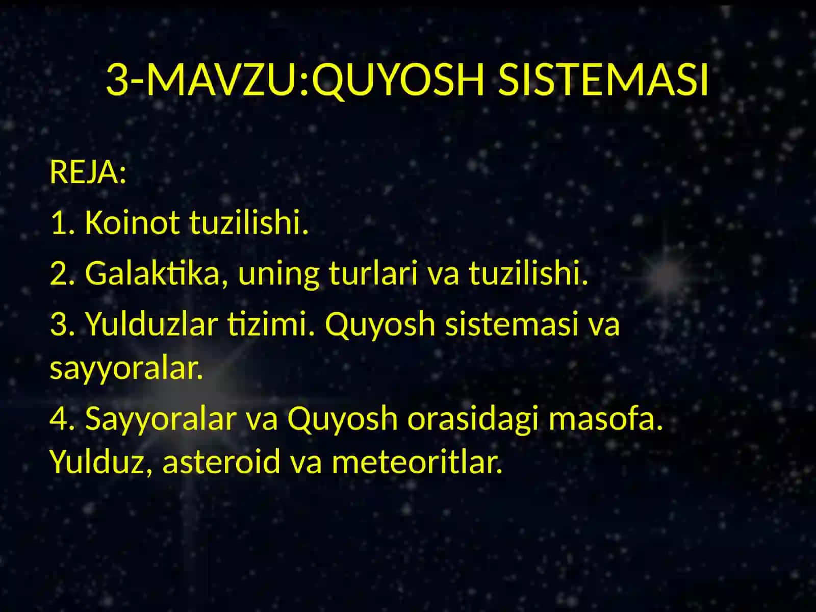 Quyosh sistemasi 2