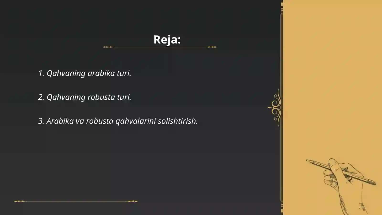 Arabika qahvasi 2