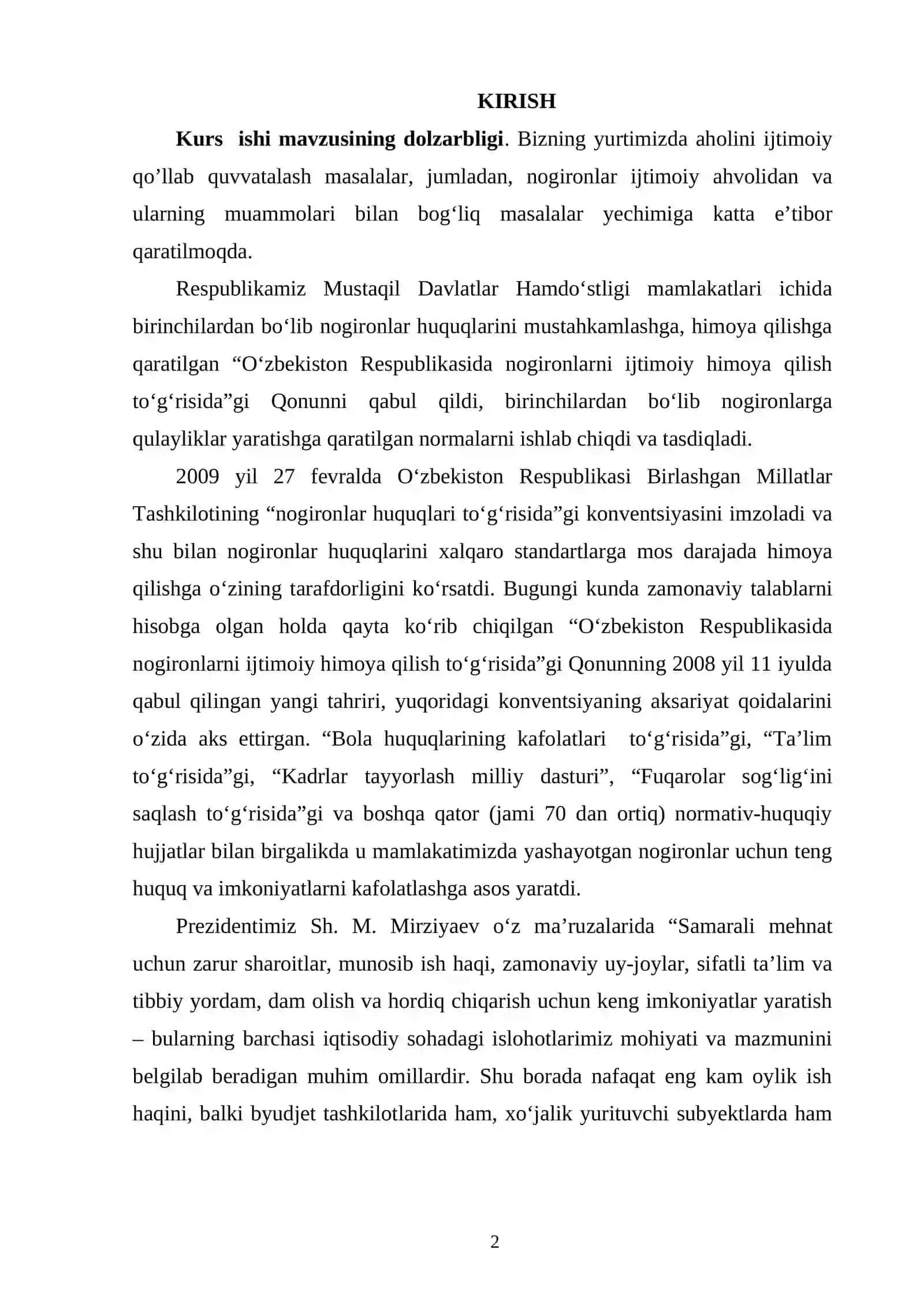 Nogironligi Bor Shaxslar Istiqomat Qiladigan Oilalarni Jamoyatga Integratsiya Qilish 2