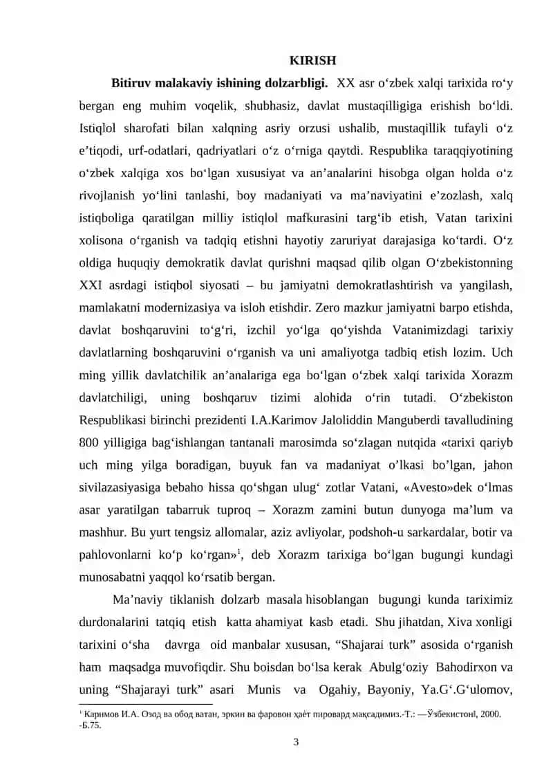 ABULG‘OZIY BAHODIRXONNING SHAJARAYI TURK ASARI MUHIM TARIXIY-ETNOGRAFIK MANBA SIFATIDA 2