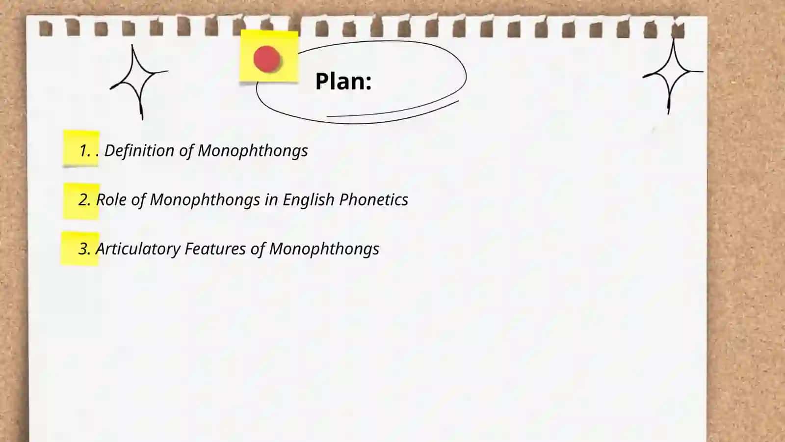 Monophthongs and their classification 2