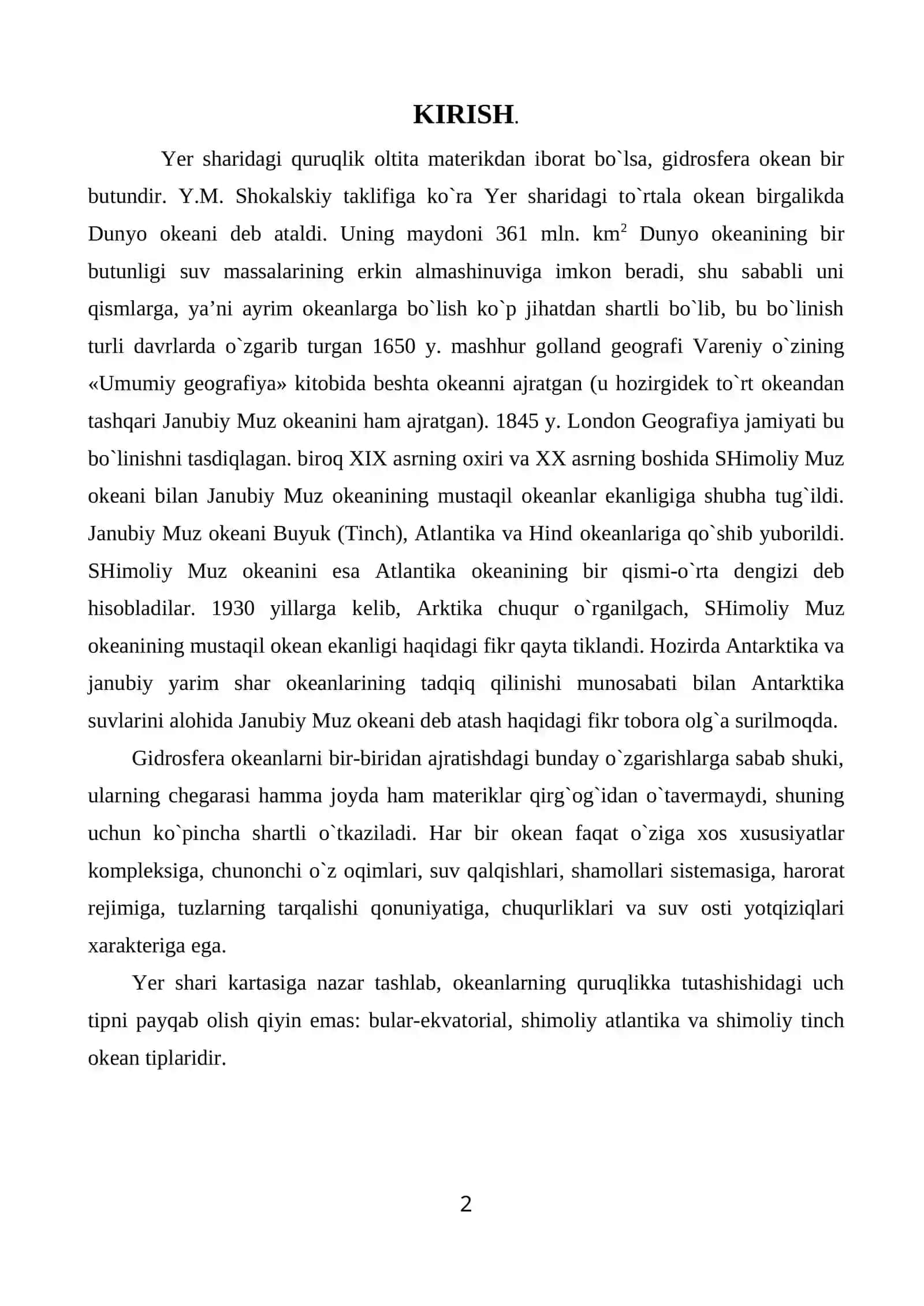 Suv qobig`i haqida ma`lumot 2