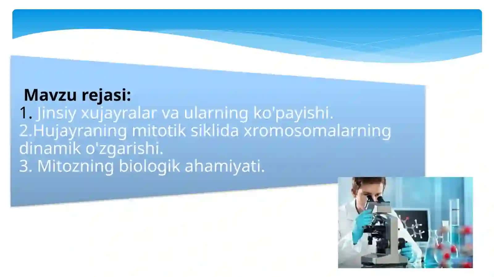 Organizamlarning ko'payishi 2