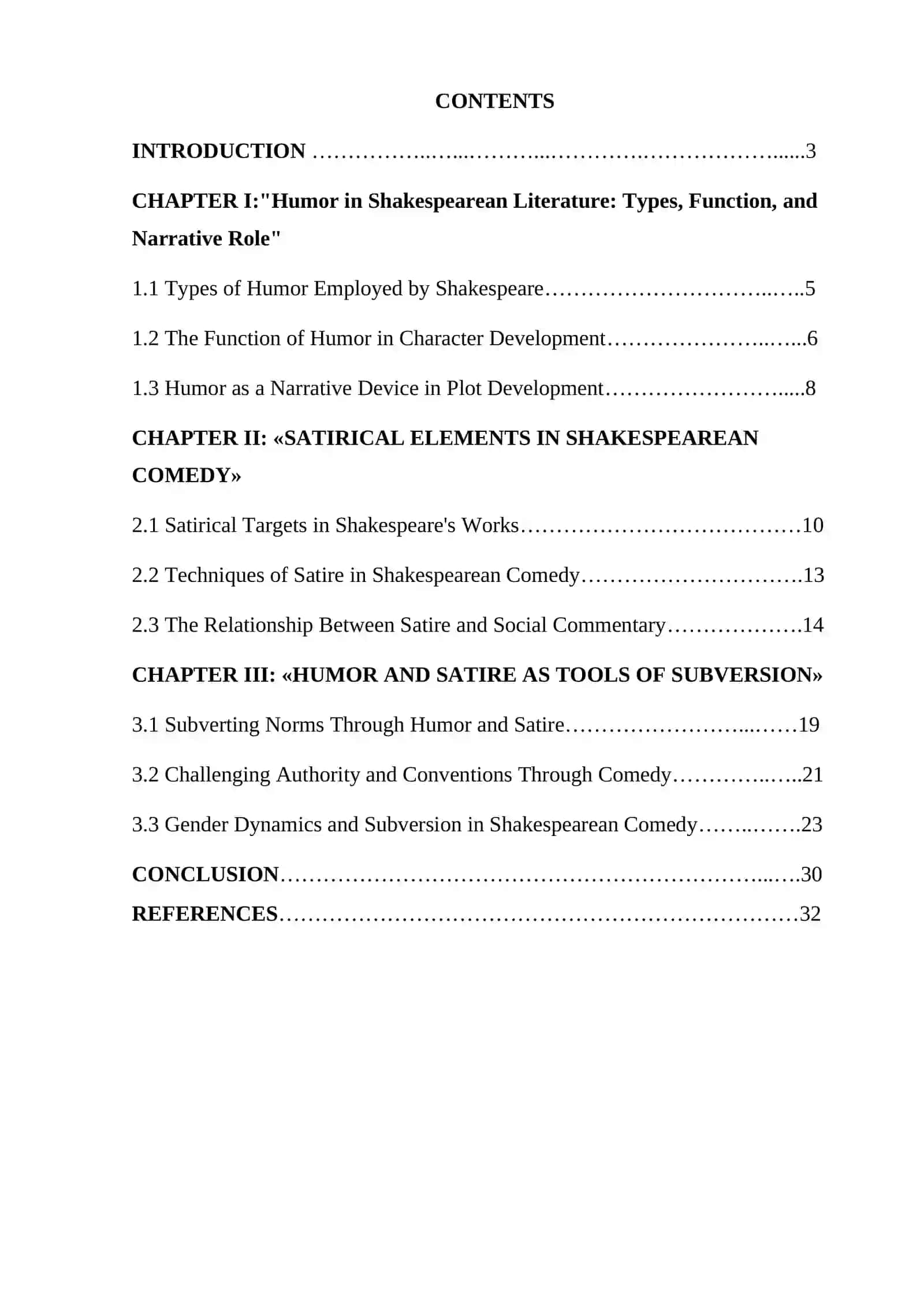 Humor and satire in W. Shakespeares comedies 2