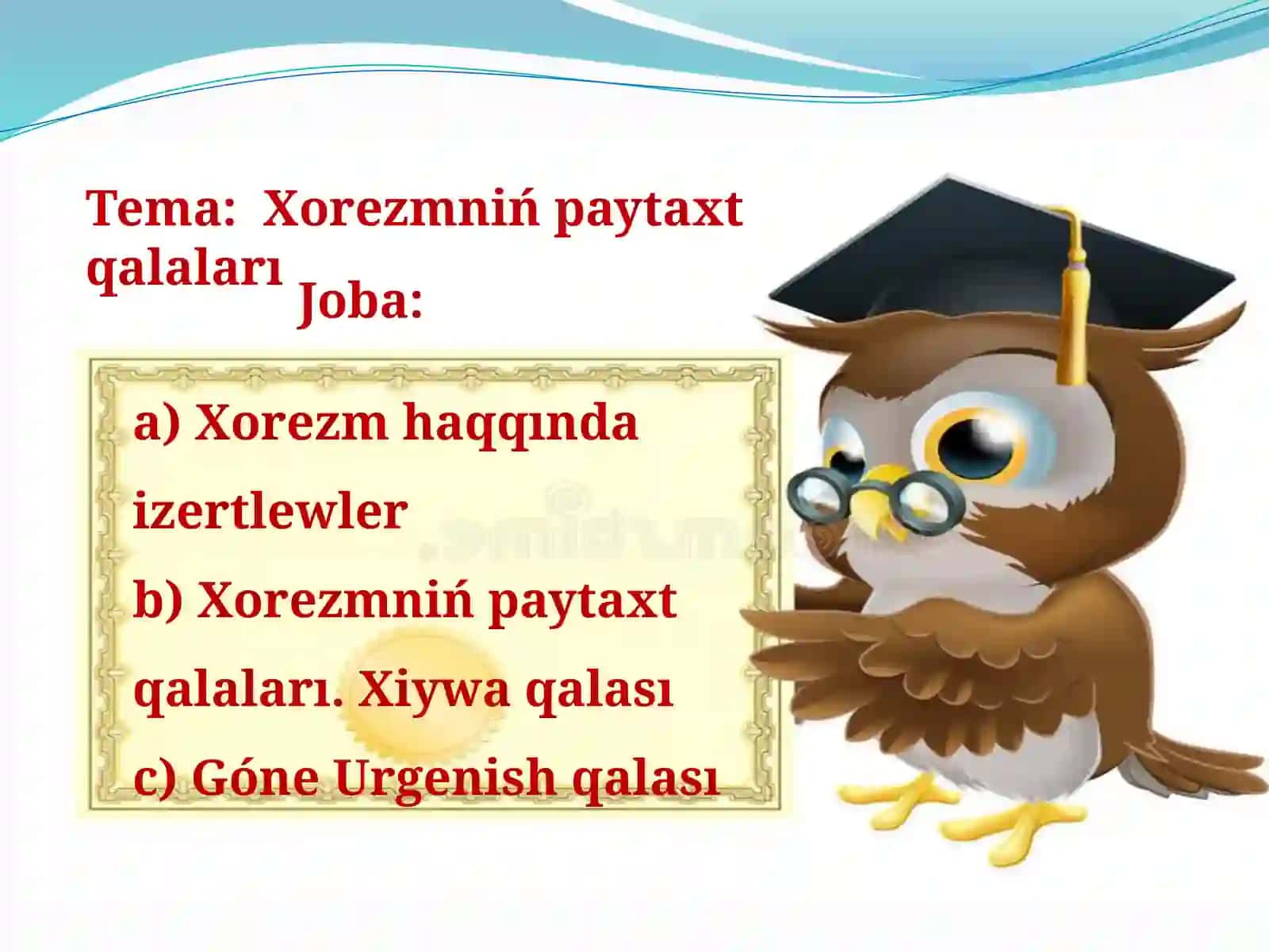 Xorezm paytaxt qalalari 2