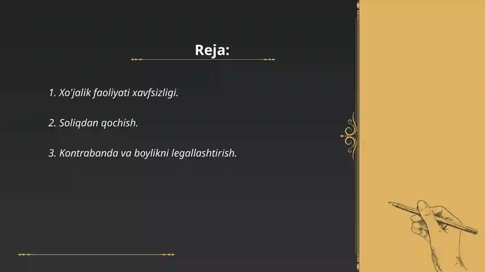Xo'jalik faoliyati xavfsizligi 2
