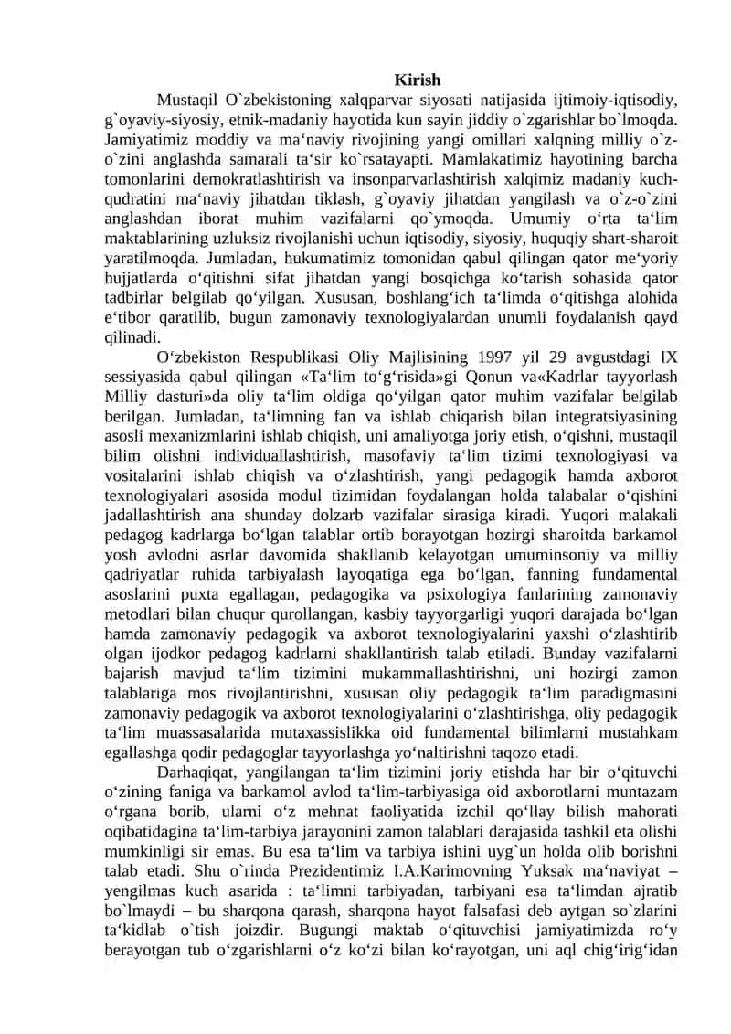 Ta'lim to'g'risida Qonun 2
