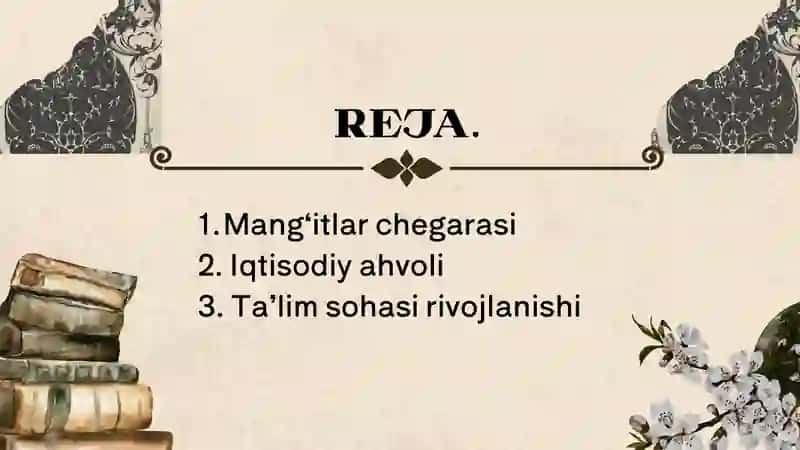 Mangʻitlar davrida ijtimoiy iqtisodiy hayot 2