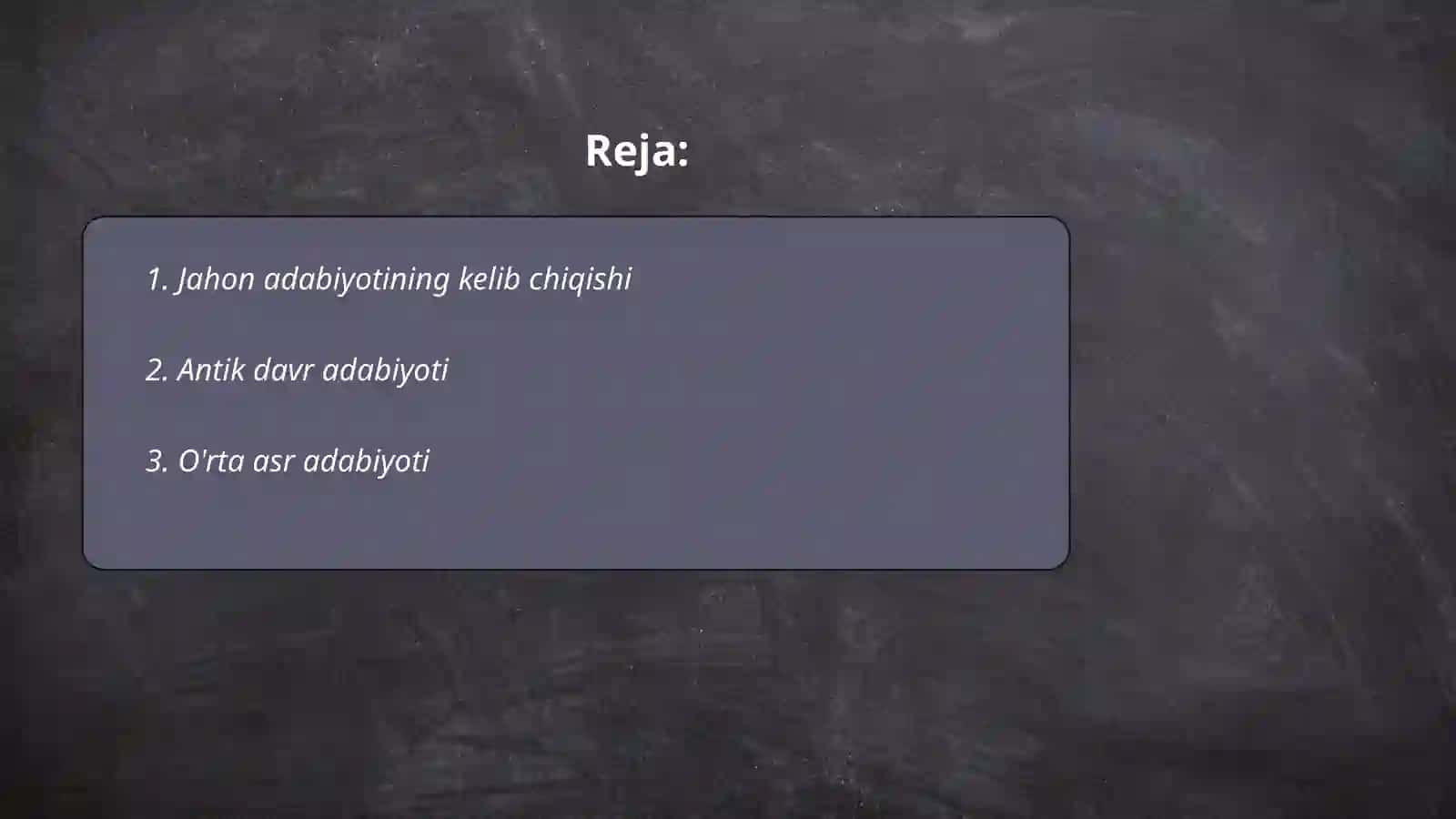 Jahon adiblari adabiyoti haqida kitobi 2
