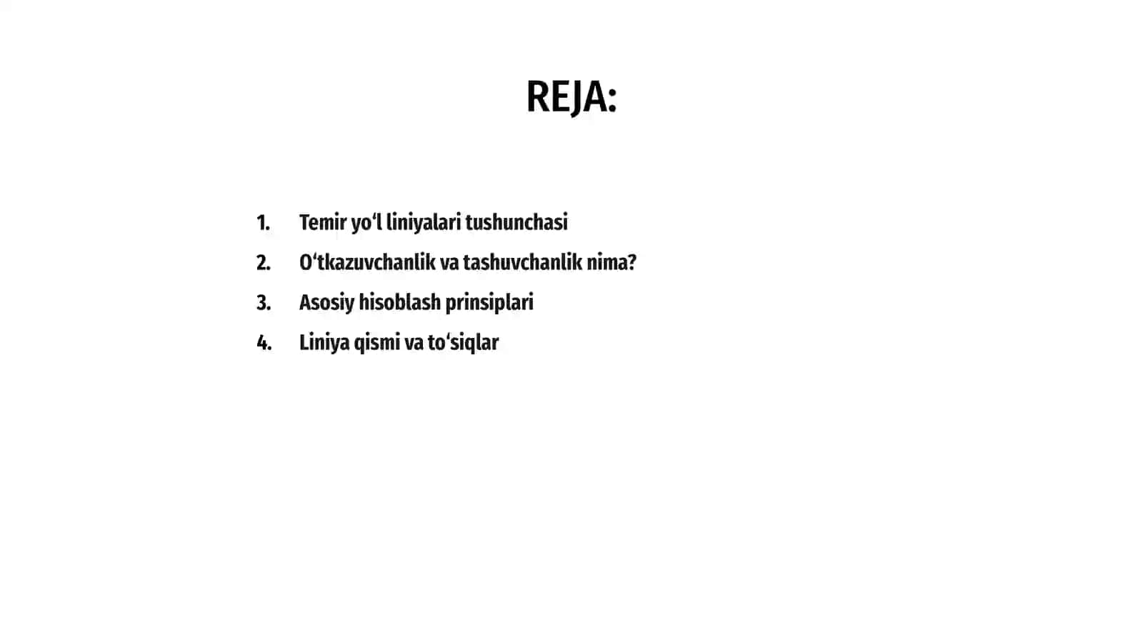Temir yo‘l liniyalari tushunchasi 2