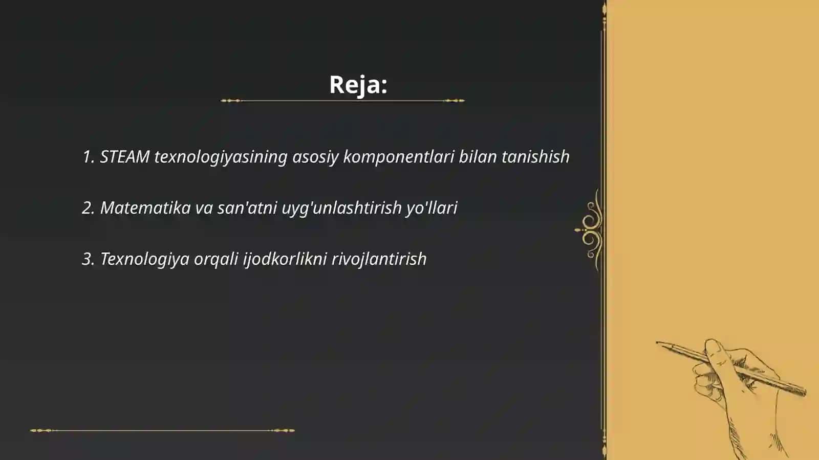 MTT da STEAM texnologiyasi asosida dizayn va kreativ ijodkorlikni shakllantirish 2