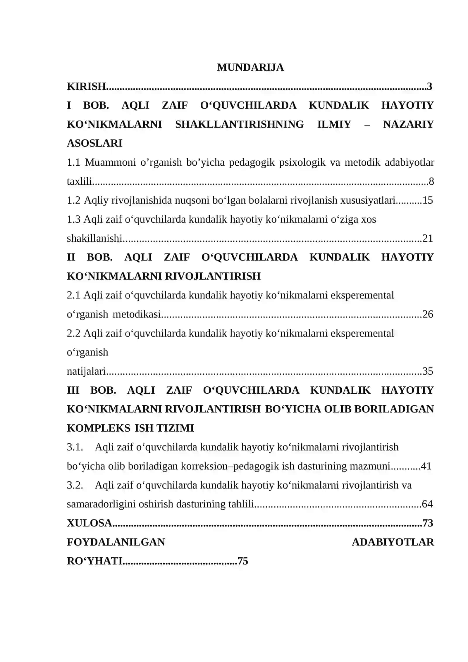 “Aqli zaif o‘quvchilarda kundalik hayotiy ko‘nikmalarni shakllantirish texnologiyalari” 2