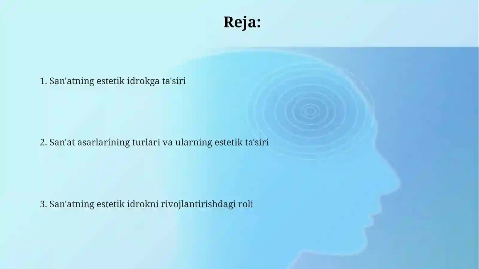 San'atning estetik idrokga ta'siri 2