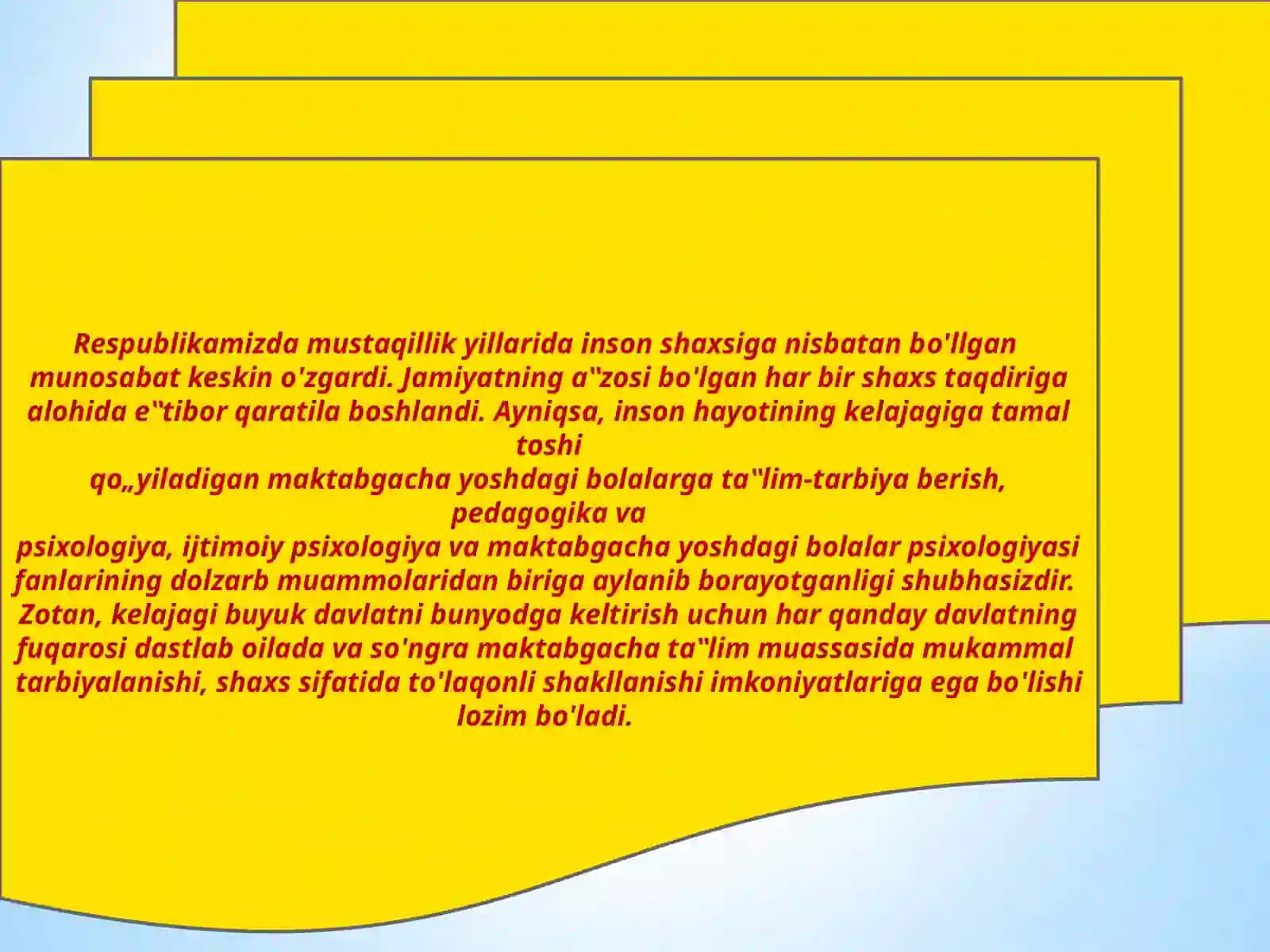 Psixologiyaning MTM dagi o'rni 2