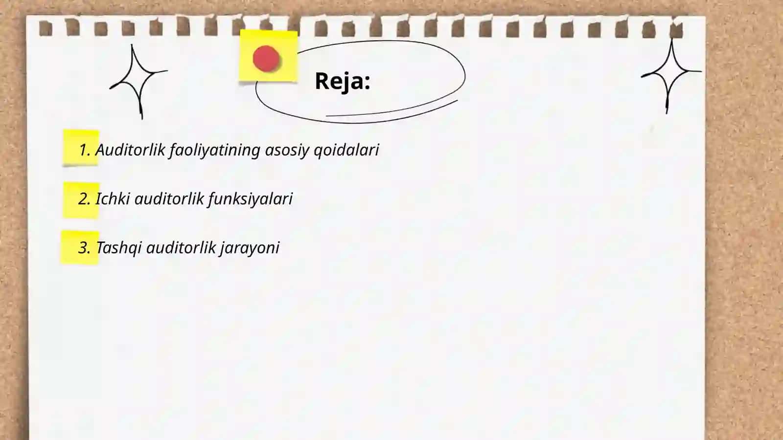 Auditorlik tekshiruvi 2