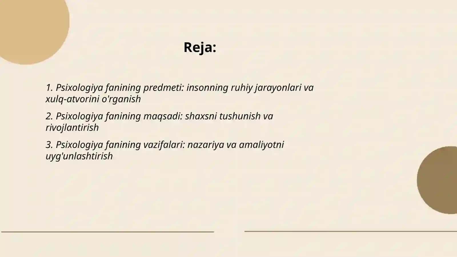 Psixologiya fanining predmenti maqsadi va vazifalari 2