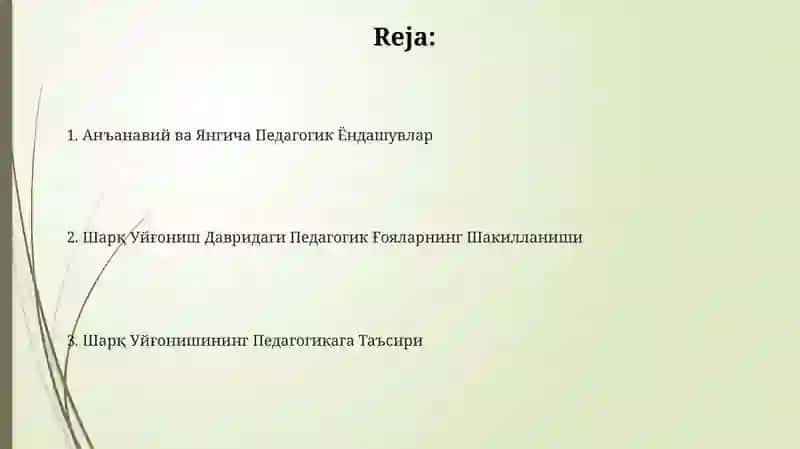 Sharq Uygʻonish davrida pedagogik fikrning boshlanishi 2