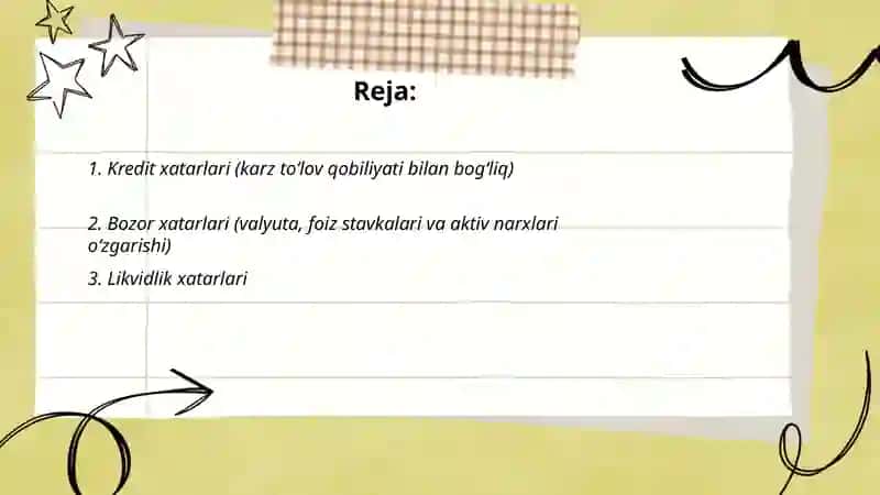 Bank xavsizligiga ta'asir qiluvchi xatar shakllari 2