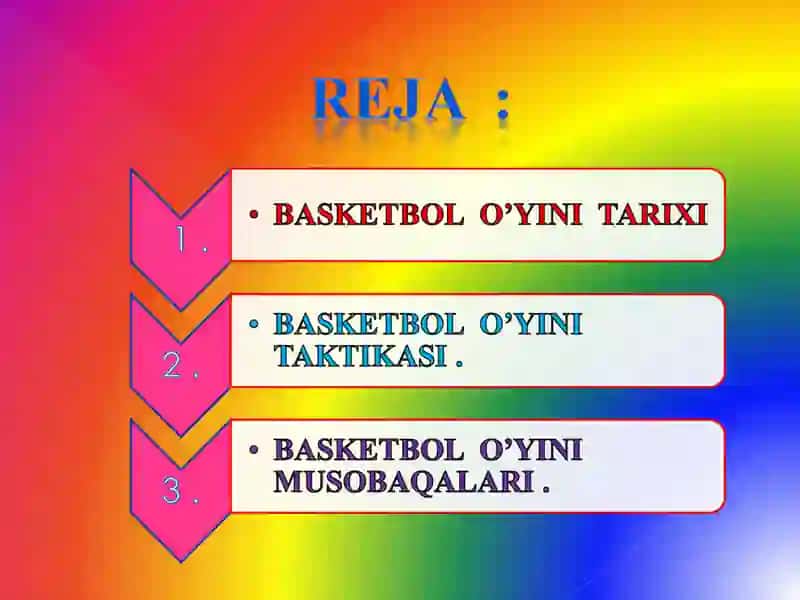 Basketbol o'yinida harakatlanish va to'pni boshqarishning texnik usullarini o'rgatish 2