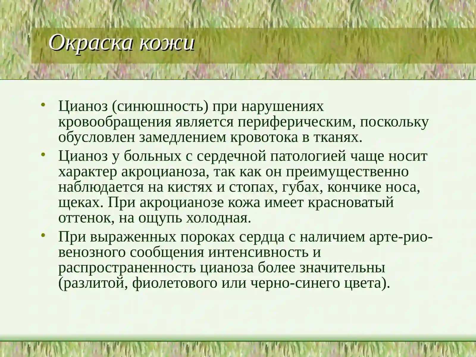 Осмотр пальпация и перкуссия сердца 2