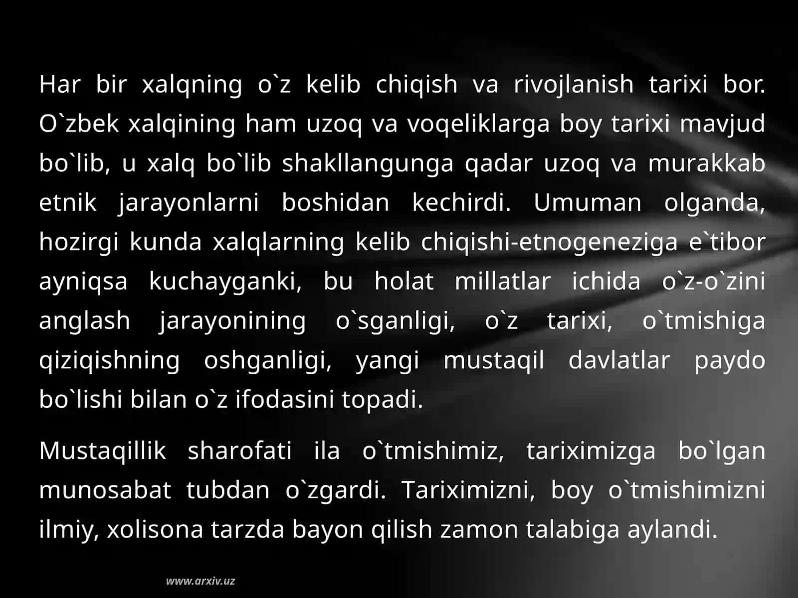 XIII XV asrlarda O`rta Osiyo etnik tarkibi 2