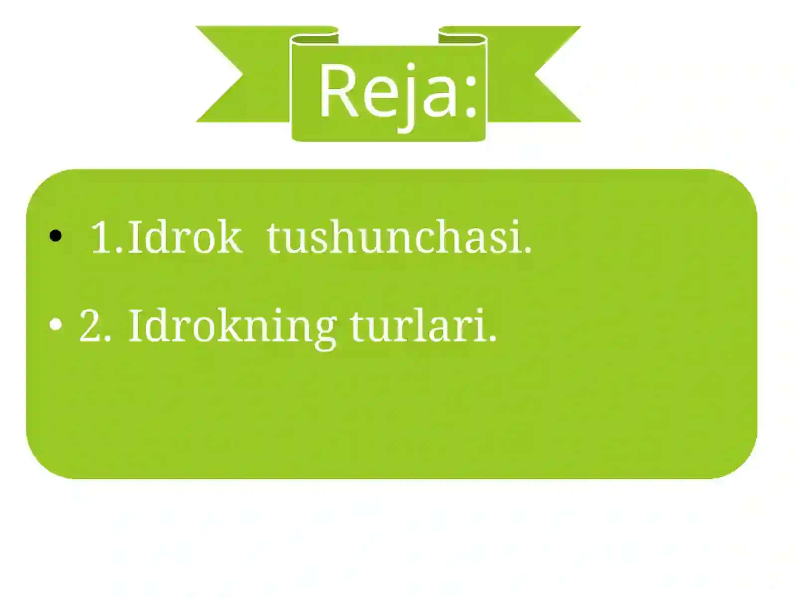 Idrokning tasnifi va turlari 2