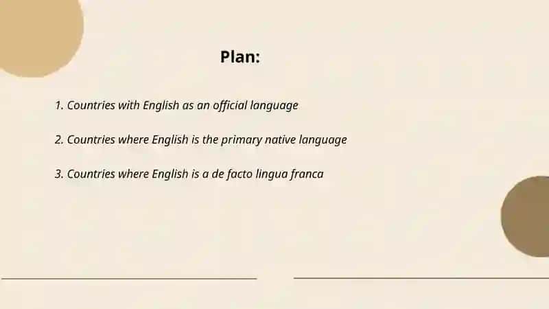 English speaking countries 2