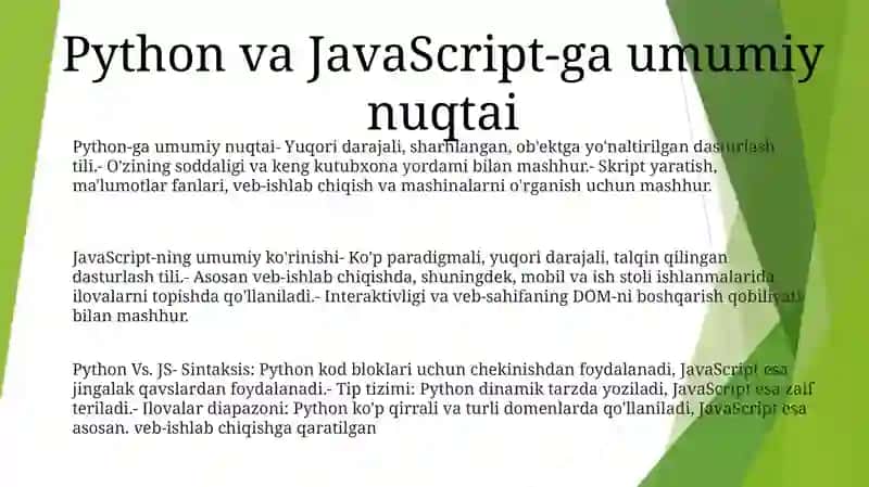 Python Vs Js 2