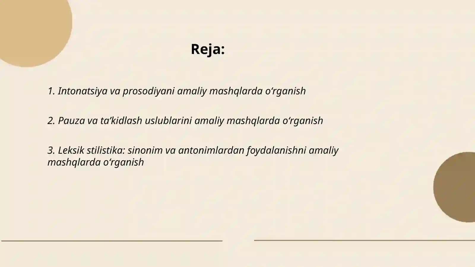 Oʻzbek nutq uslublarini amaliy mashqlarida oʻrganish 2