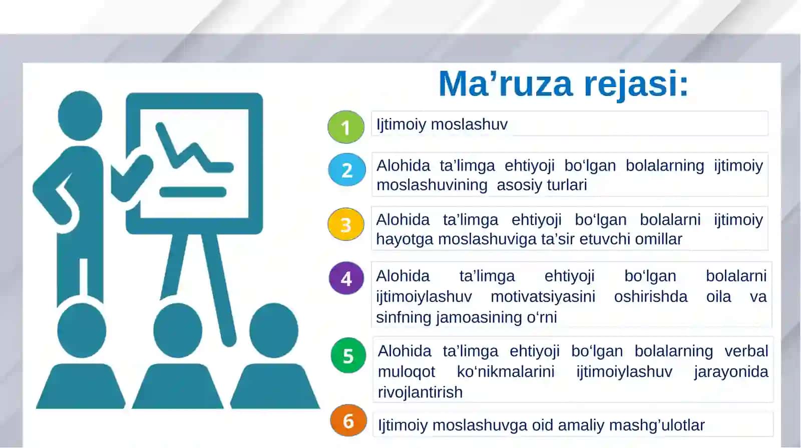 Alohida ta’limga ehtiyoji bo‘lgan bolalarni ijtimoiylashuvida motivatsiyasini oshirish 2
