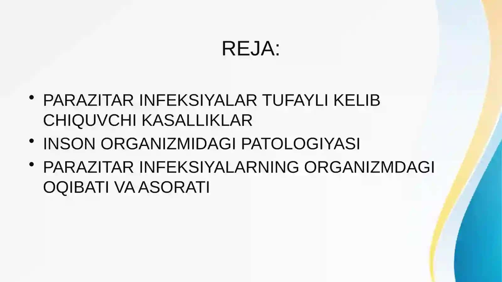 Parazitarin feksiyalar (malyariya,leyshmanioz,amebiaz) 2